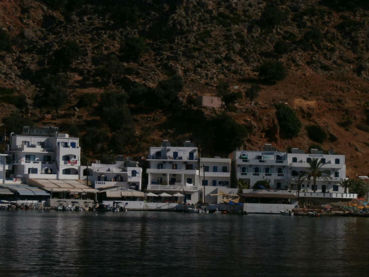 Oasis Hotel Loutro Exterior foto